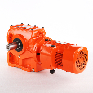 定制带电机传动的S系列S37-97斜齿轮减速器 - Product Image 4