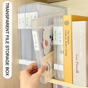 SY <strong>File</strong> Storage Box Desktop Home Multi-function Manual Document Storage Office Organization - Product Image 5