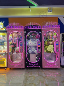 कारखाने थोक सिक्का संचालित आर्केड गुलाबी तारीख प्लग खिलौना पुरस्कार कट-उर-शॉपिंग मॉल के लिए पुरस्कार - Product Image 5