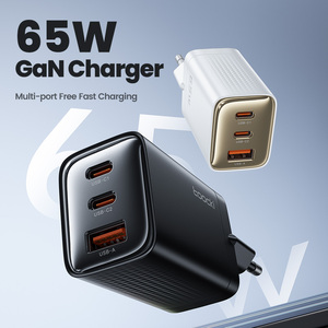 Toocki <strong>Nice</strong> Quality 65 W GaN <strong>Charger</strong> Fast <strong>Charger</strong> Type c with Three Ports Fast <strong>Charger</strong> EU Plug - Product Image 2