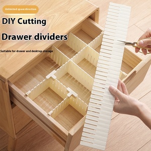 Ngăn kéo nhiều ngăn, ngăn nhựa cho tủ quần áo, lý tưởng cho đồ lót, vớ và mỹ phẩm - Product Image 1