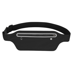 Lightweight <strong>Running</strong> Belt with Reflective Trim Breathable Mesh 2 Expandable Pockets for 6.5&quot; Phone Perfect for Runs - Product Image 6
