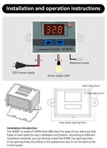 Interruptor de control de temperatura Termostato digital inteligente Controlador de temperatura