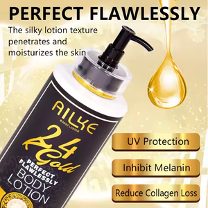 <span class=keywords><strong>Ailke</strong></span> 400mlスキンホワイトニングボディローション24K Gluta漂白ローションブライトニング & メラニン色素沈着黒肌抑制