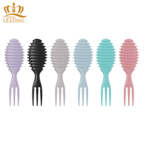 Private Label Boar Bristle Nylon Scalp Massage Hair Curling Extensions Brush Bounce <strong>Define</strong> Styling Hair Brush