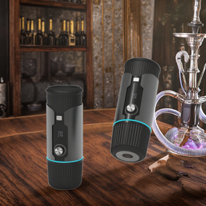 Neue Aluminium-LED Mini-Taschen-Elektronik-Zigarette Chicha Heizgerät Rauchgerät Wiederaufladbare E-Shisha - Product Image 2