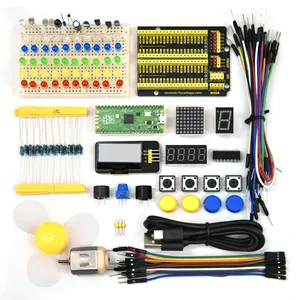 Easy Science Experiments Lernkit STEM-Programmierung RPI Basic Starter Kit für Raspberry Pi Pico