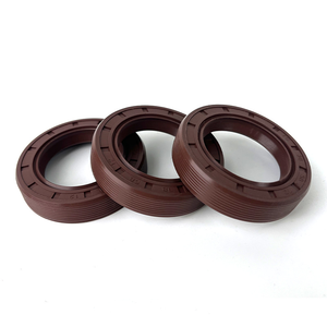 TC TG Skeleton Đen Nâu đôi môi đơn EPDM hnbr FKM NBR con dấu dầu cao su ô tô thủy lực niêm phong packad TB phong cách - Product Image 3