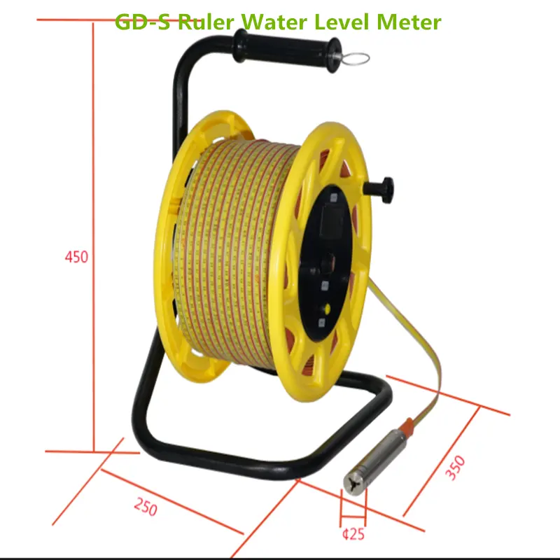 Medidor de profundidad de tanque flotante magnético bicolor, medidores de nivel de agua