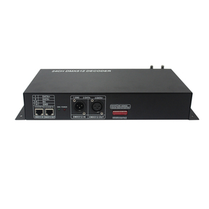 DC12-24V переключатель управления светом Dmx декодер 24 канала RGB контроллер рекордер DMX512 24CH передатчик для сценового освещения - Product Image 2