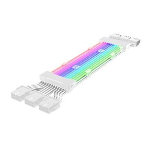 PC Case PSU Extension RGB Cable ATX <strong>24Pin</strong> PCI-E GPU 2X8Pin Neon Color Line ARGB Streamer Transfer <strong>Adapter</strong> M/B 5V 3Pin SYNC - Product Image 6