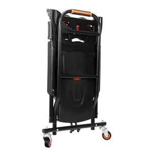 2025新品2-in-1家庭用多目的カートプラットフォームトロリーハンドカート2/4ホイール折りたたみ式ハンドトラック - Product Image 2