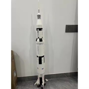 NASA Saturn V <strong>Apollo</strong> Model 1969PCS Building Blocks Educational <strong>Toys</strong> Gift 21306