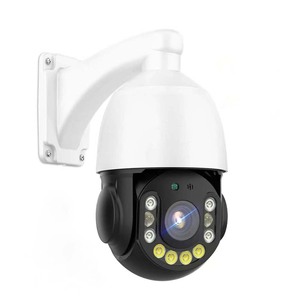 8MP 4K PTZ กล้องเลเซอร์ติดตามอัตโนมัติสีเต็มรูปแบบ H.265 20X ออปติคอล360 ° เสียง POE PTZ IP ความเร็ว Doom icsee - Product Image 3