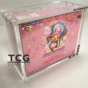 TCG定制卡片游戏一体式亚克力展示盒超厚亚克力一体式系列加固盒可放置