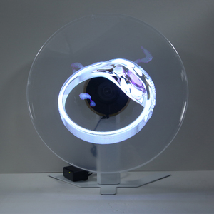 ホログラフィック43cmインタラクティブテーブルモデル3Dファン屋内広告小型LEDディスプレイ画面 - Product Image 6