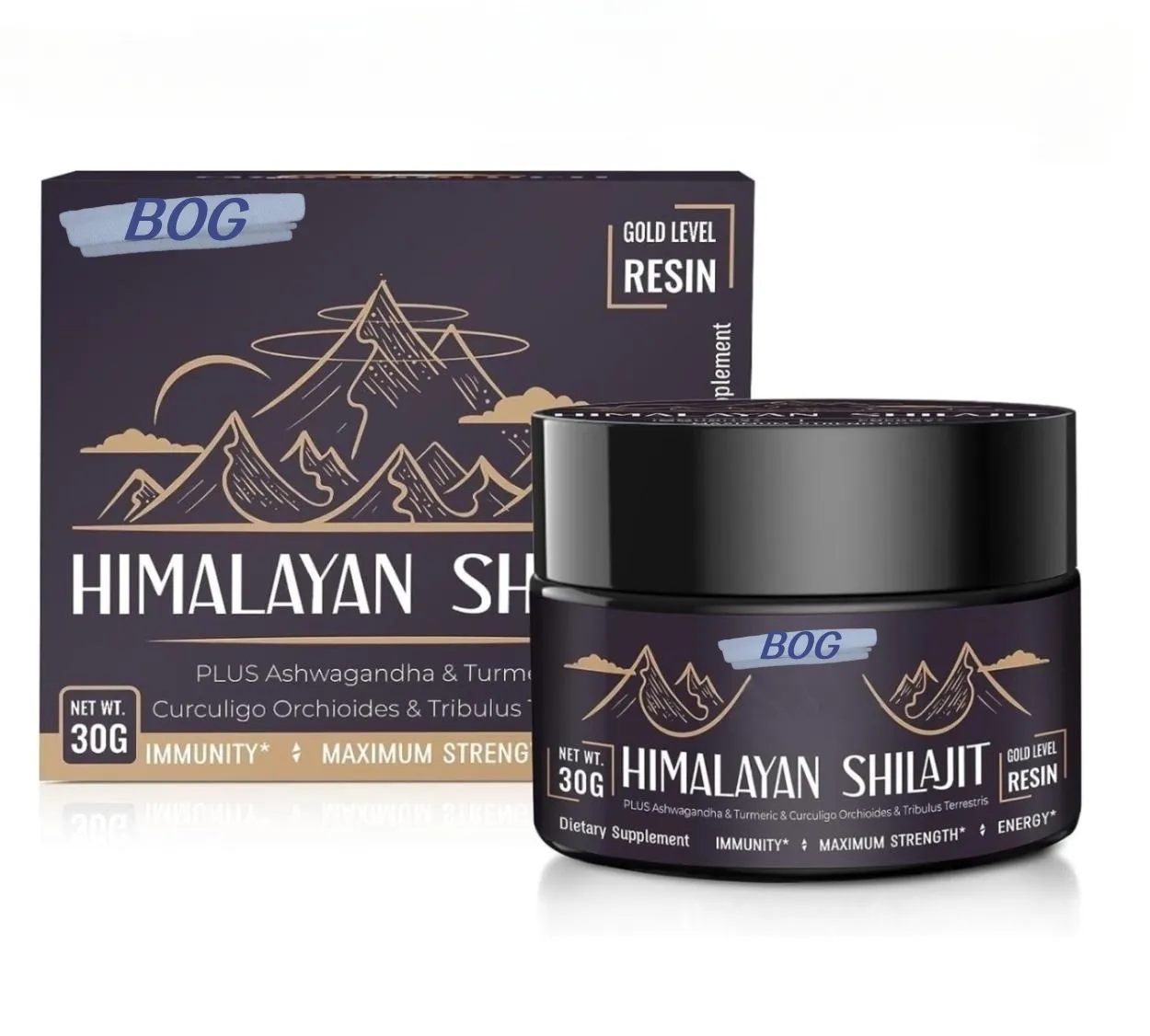 男性と女性のための卸売純粋なヒマラヤShilajit樹脂高ポテンシーゴールドグレード