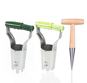 Ampul ekici derinlik işaretleri çim Plugger aracı bitki ekim otomatik toprak bırakma kazma/dolum deliği - Product Image 1
