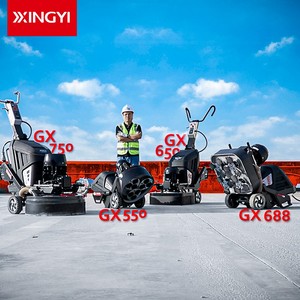 Máy mài sàn epoxy hành tinh GX550 3 đầu, một pha 220V/380V, máy đánh bóng bê tông - Product Image 5