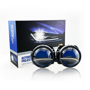 Otomobiller için mavi Lens 2.5 inç LED ışık projektör 60W düşük işın araç aydınlatma sistemi, Model Touring - Product Image 1