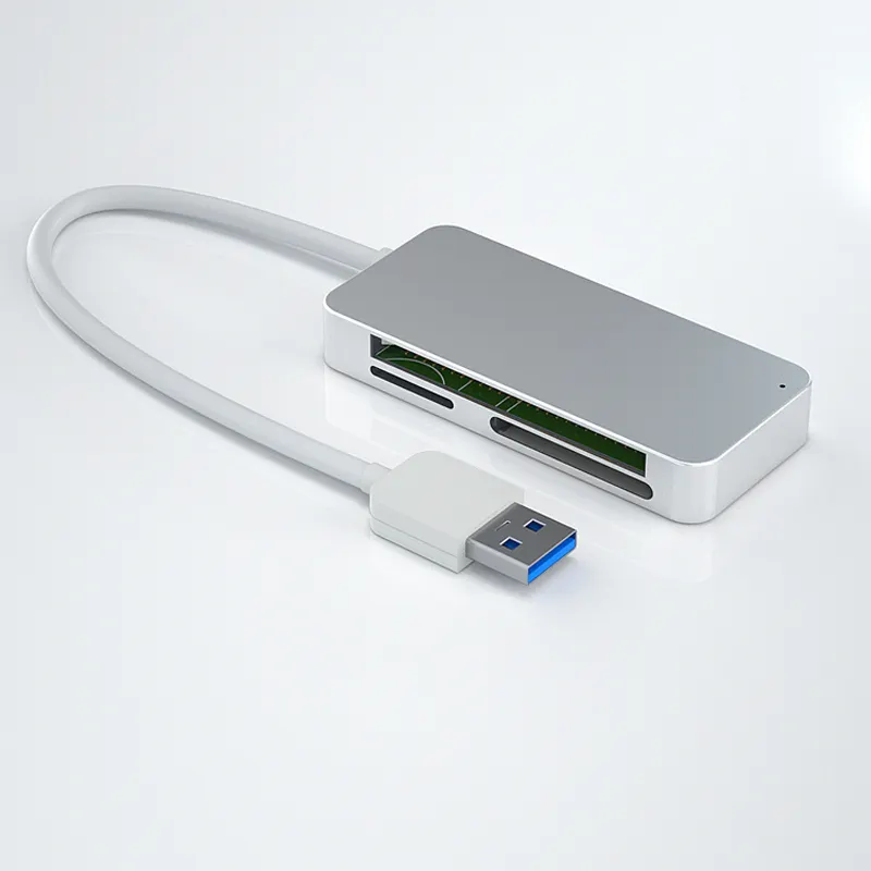 Lecteur de carte SD portable USB 3.0 pour PC Ordinateur Mac Caméra Photo SD