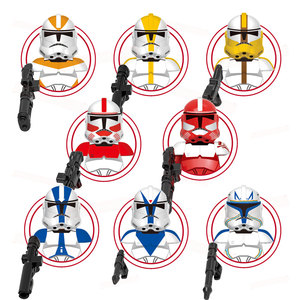 X0300 Space Wars 327th Attack Battalion <strong>Trooper</strong> Clone Storm <strong>Trooper</strong> Educational Assembly Mini Action Building Block Figure Toy - Product Image 1