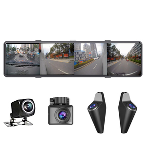 360 Degree Camera 4 CH 1080P Driving Video Recorder <strong>Car</strong> Dvr Dash Cam with WIFI APP Control 12&quot; Touch Full Screen <strong>Mirror</strong> DVR - Product Image 2