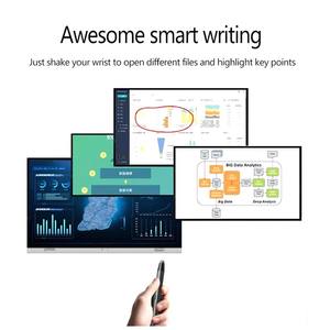 Jometech 75 inch 4K siêu HD cảm ứng thông minh bảng tương tác đa người dùng hợp tác với hệ thống Android tích hợp cho hội nghị - Product Image 3