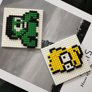Patrón de dibujos animados Rompecabezas Ilustración DIY Juego de bloques de construcción Patrón de partículas pequeñas Juguetes educativos para niños - Product Image 3