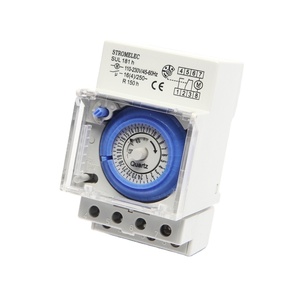 SUL181H 30min Tägliches Programm 24-Stunden-Zeitschalter Din-Schienen montage 16A max. Aktueller mechanischer Timer für Straßen laterne - Product Image 4