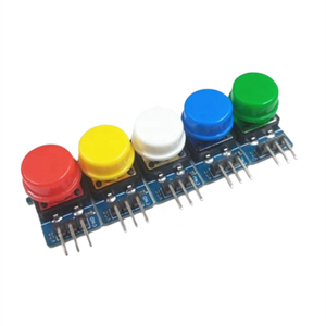 12 X12MM Big Key Modul Tasten modul Light Touch Switch Modul mit Hut High Level Ausgang für Arduino oder Raspberry Pin 3
