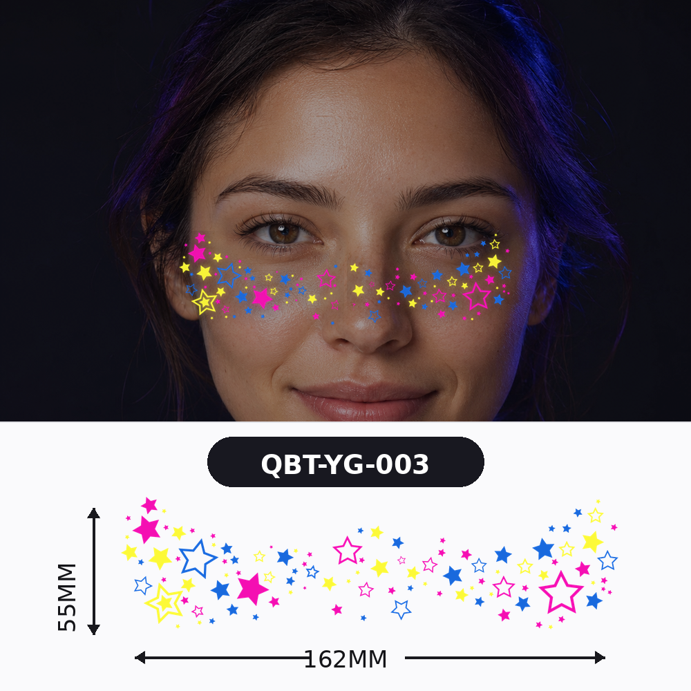 QBT-YG-003 Hollow Solid Stars