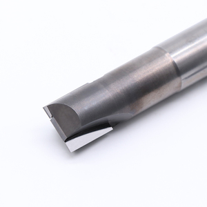 UNT Solid Carbide Fresa CNC Tools Single Flute <strong>PCD</strong> Diamond Flat End Mill <strong>Cutters</strong> for Stainless Steel - Product Image 3