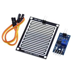 Yxw雨滴検出センサーモジュール雨湿度センサーモジュール雨センサーモジュールDIYキット用の高感度 - Product Image 1