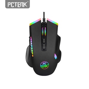 Neuankömmling Programmier bar Rechts RGB Optisches Gaming Anpassen Software Kabel gebundene Computer Mechanische Maus