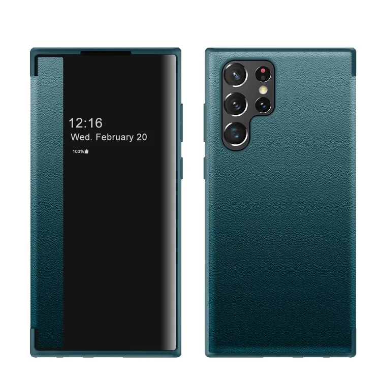 Dernier étui de téléphone à rabat en cuir pour Samsung Galaxy S23 S22 Ultra S21 Ultra note 20, vente en gros