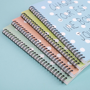 New Colorful A5 Formato Rilegato A Spirale Notebook Pianura di Carta Stampa Personalizzata Diario Di Moda Notebook Ufficiale Per Le Donne - Product Image 3