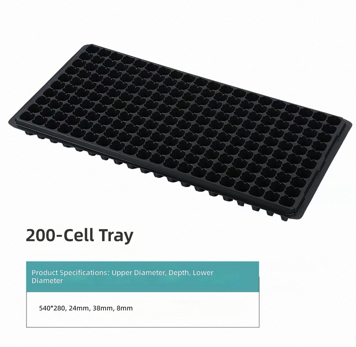 Black200 hole tray