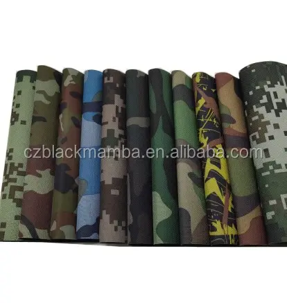 600D poliestere camouflage esterno impermeabile tessuto oxford tende ombrello copertura auto impermeabile materiale di stoffa