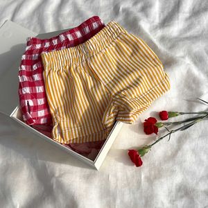 Özel LOGO mayo çocuklar hızlı kuru damalı fırfır çocuk mayosu sevimli fırfır-kayış geri dönüşümlü kumaş bebek mayo - Product Image 4