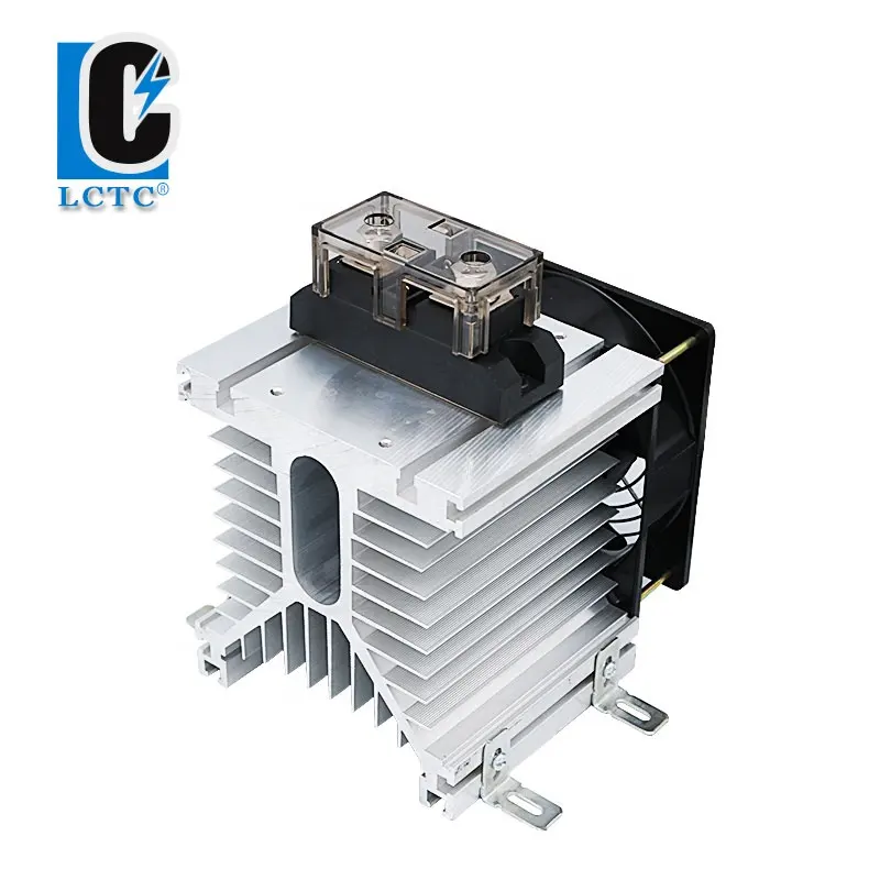 400A 4-20mA入力電圧電源SCR産業用電圧レギュレーターモデル (ヒートシンクとファン付き)