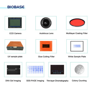 Sistema de imágenes de gel de prueba de ácido nucleico completamente automatizado BIOBASE para laboratorio Máquina de imágenes de documentación de gel de laboratorio de PCR - Product Image 3