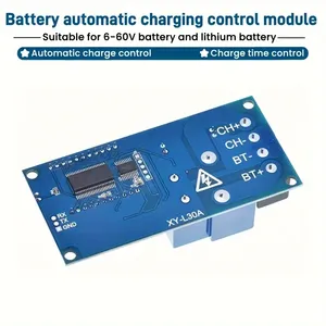 Módulo DE CONTROL DE cargador de batería inteligente 30A con pantalla LCD-Compatibilidad para todas las baterías de almacenamiento y litio - Product Image 2