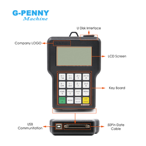 Controlador CNC RichAuto DSP A11E RichAuto, controlador de movimiento Original de 3 ejes, versión en inglés para máquina enrutadora CNC