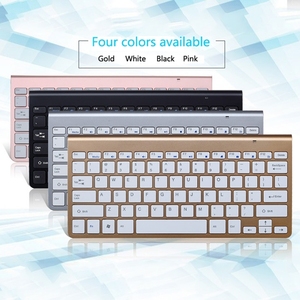 Venta caliente teclado precio de fábrica USB externo Notebook computadora de escritorio Universal Mini teclado inalámbrico ratón - Product Image 3