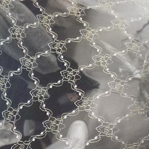 Siêu Mỏng Polyamide Sợi Ren Vải Đánh Cá Mô Hình Lưới <span class=keywords><strong>Nylon</strong></span> Vải Cho Ăn Mặc - Product Image 6