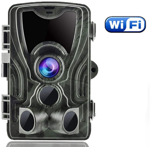 SUNTEK WiFi APP Control 36MP 2.7K กล้องล่าสัตว์,กล้องส่องกลางคืนกันน้ำ IP65กล้องตรวจสอบเส้นทาง WiFi 801Plus - Product Image 1