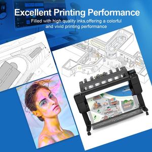 HP yazıcı mürekkep kartuşları için HP 711 Designjet için 711 711XL baskı kafası değiştirme kiti C1Q10A 712 için yeniden üretilmiş - Product Image 3