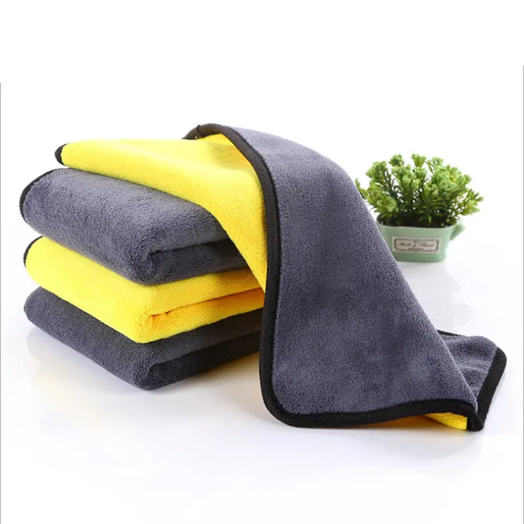 RTSWY-819 Car Washing Cleaning Towels Thicken Absorb Microfiber Car Cleaning Cloth
