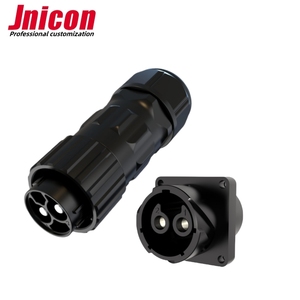 Dispositivo de almacenamiento de energía de alta corriente 80A Entrada de salida enchufe de aviación montaje en panel conector impermeable M28 - Product Image 1